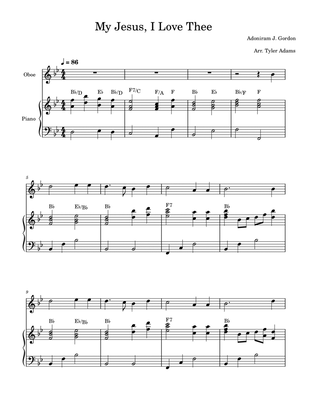 My Jesus, I Love Thee (Oboe Solo and Piano)