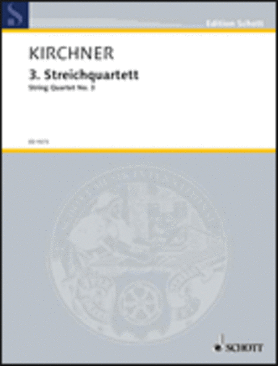 Kirchner Vd Strqu Nr3 (2000) String Quartet scores gallery preview page 1