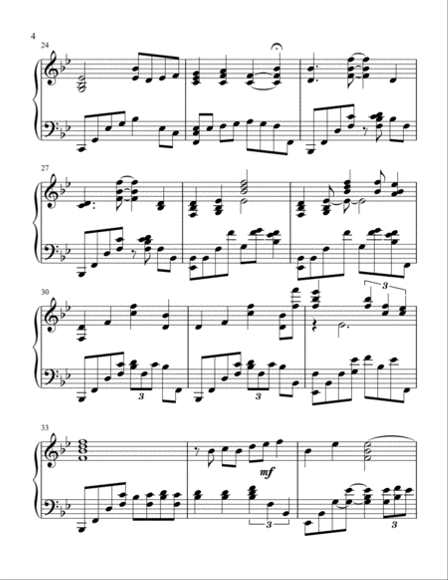 Passion Sage (piano) Passion Sage (piano) Piano Solo scores gallery preview page 4