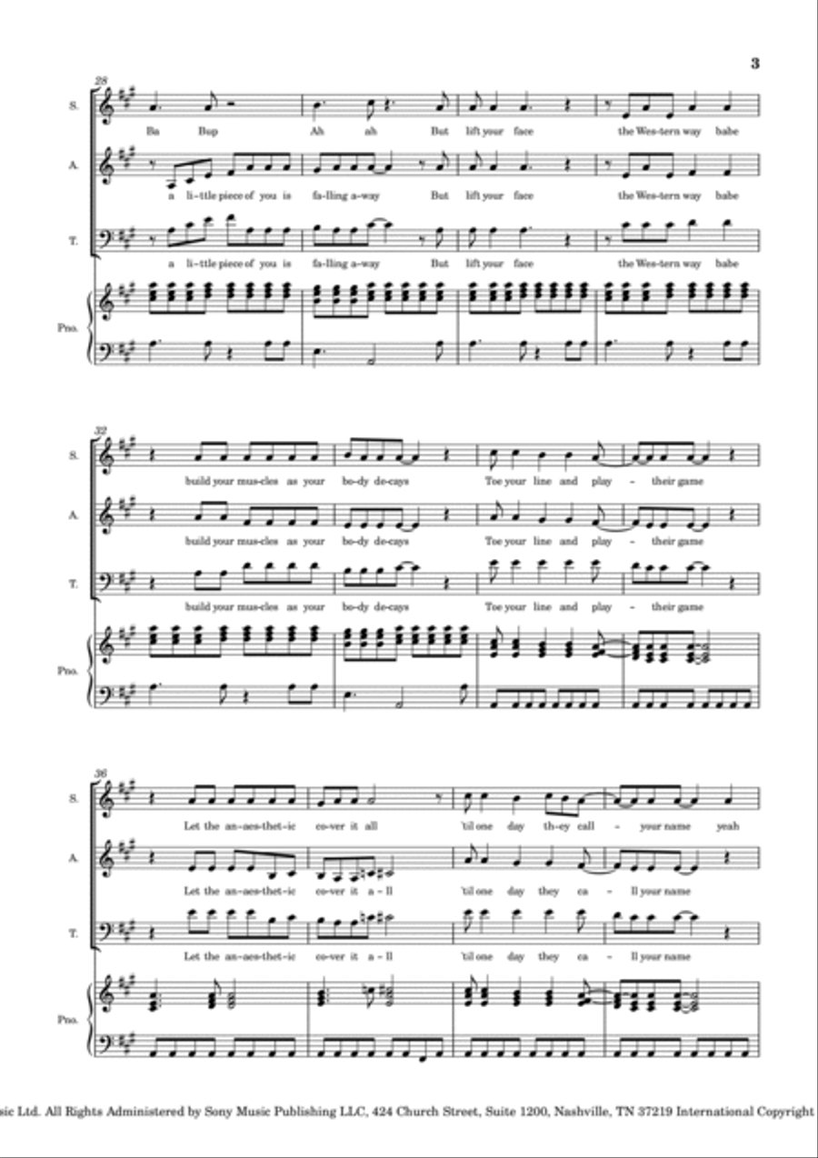 Hammer To Fall Voice scores gallery preview page 3
