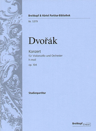 Book cover for Violoncello Concerto in B minor Op. 104