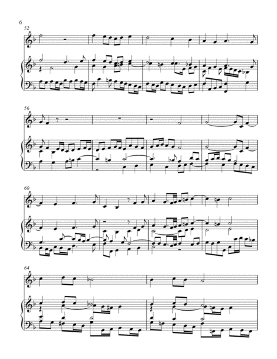 All My Heart This Night Rejoices Small Ensemble scores gallery preview page 6