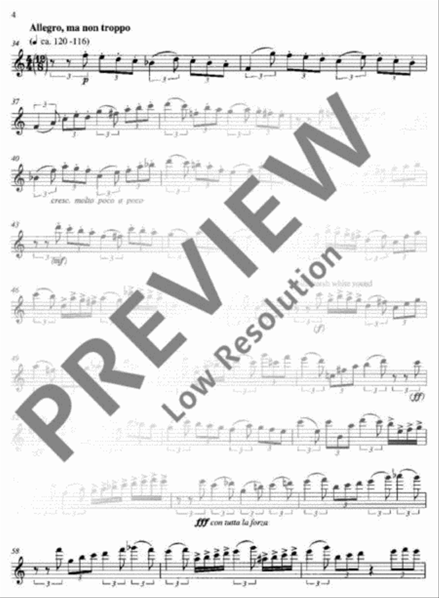 Pastorale Pastorale A Clarinet scores gallery preview page 15