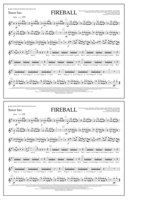 Fireball - Tenor Sax