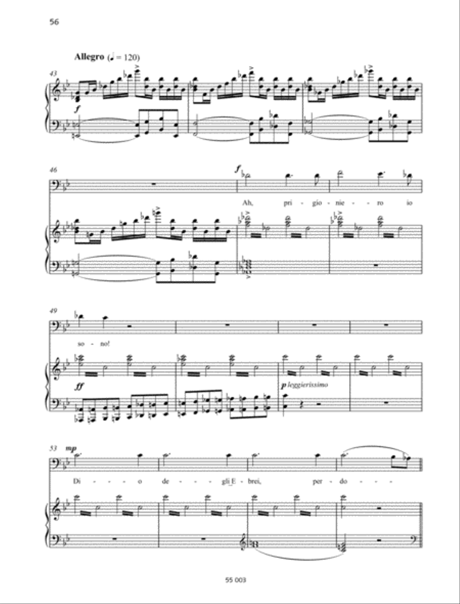 Son pur queste mie membra?... Dio di Giuda! Baritone Voice scores gallery preview page 4