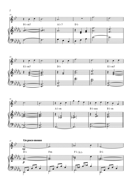 Clair de Lune - Baritone Sax and Piano + CHORDS image number null