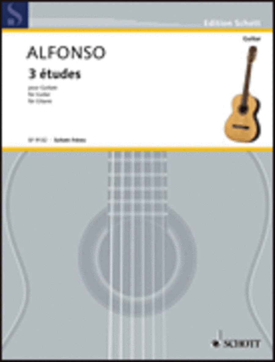 3 Etudes Acoustic Guitar scores gallery preview page 1