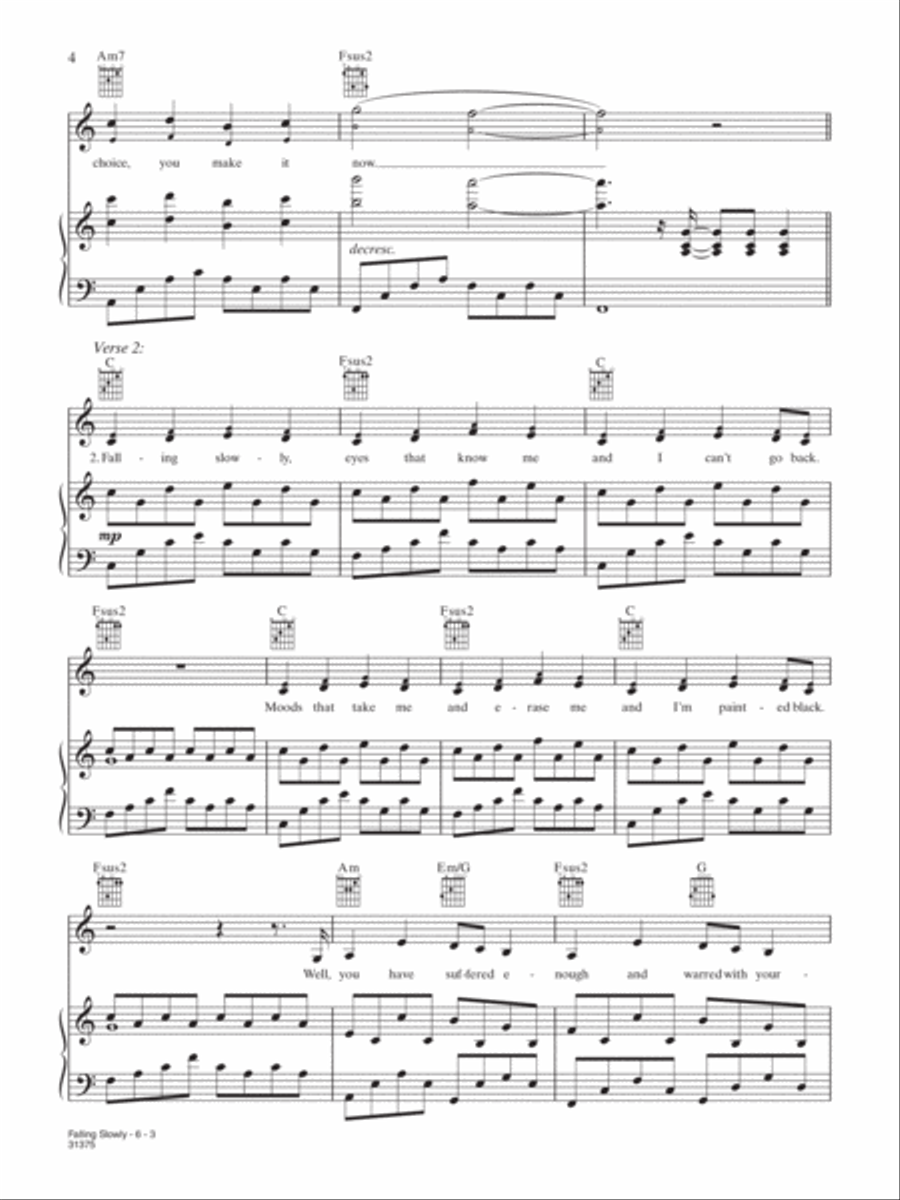 Falling Slowly (from 