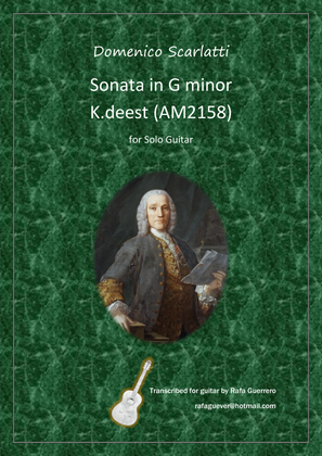 Sonata in Gm K.deest (AM2158)