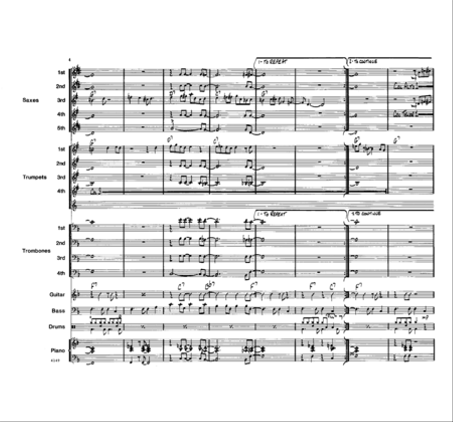 Brother Timothy Jazz Ensemble scores gallery preview page 5