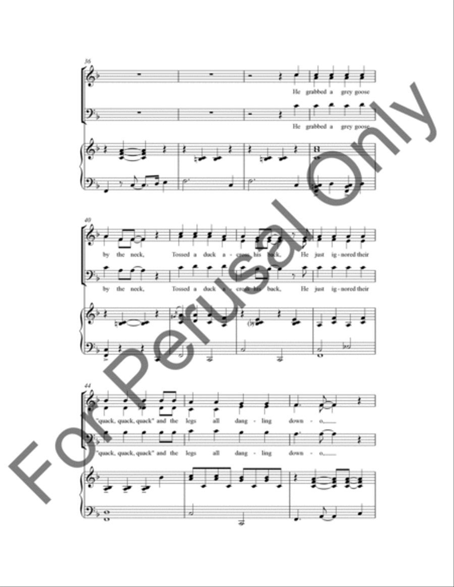 The Fox 3-Part scores gallery preview page 5