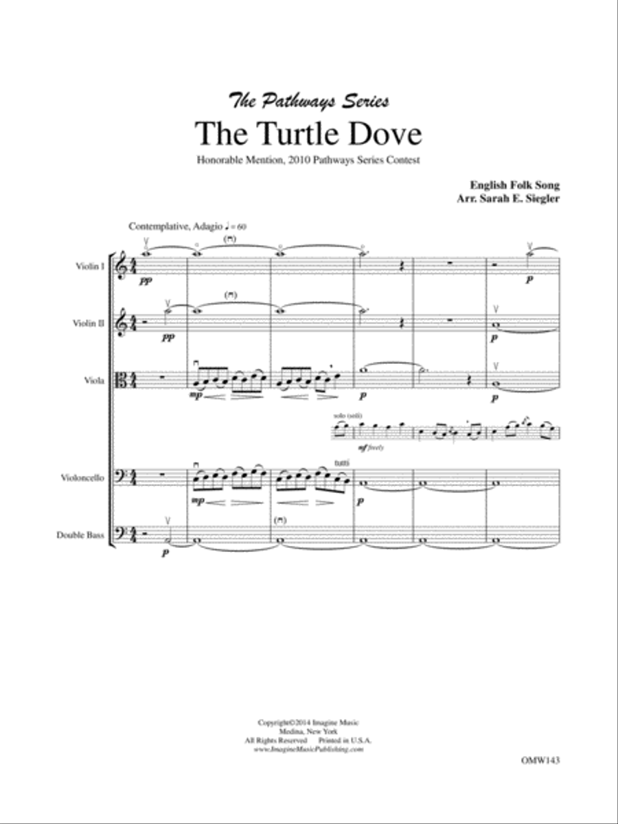 The Turtle Dove String Orchestra scores gallery preview page 8