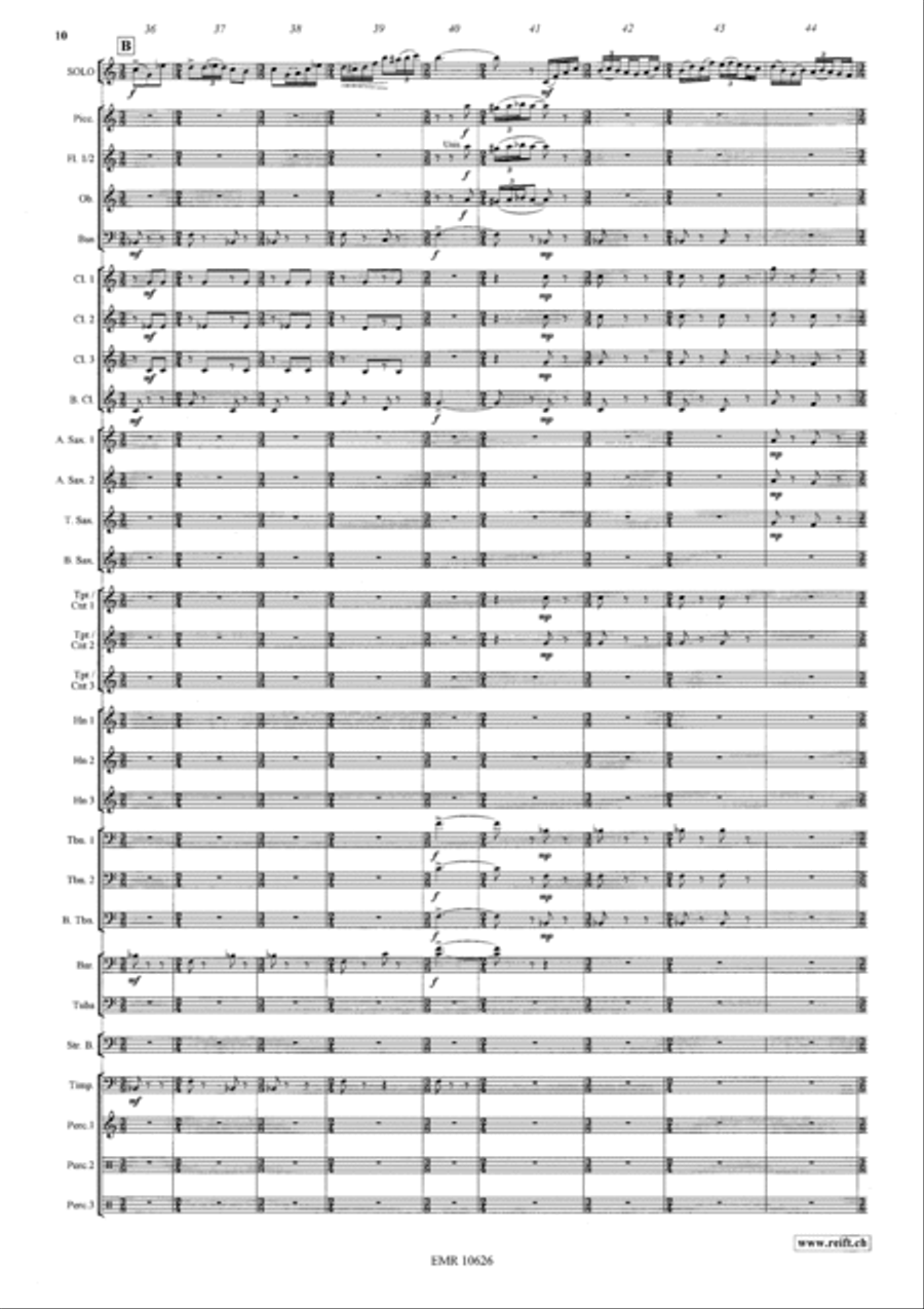 Saltatio Diabolica Concert Band scores gallery preview page 11