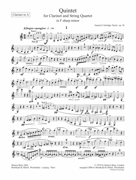 Quintet in F sharp minor Op. 10