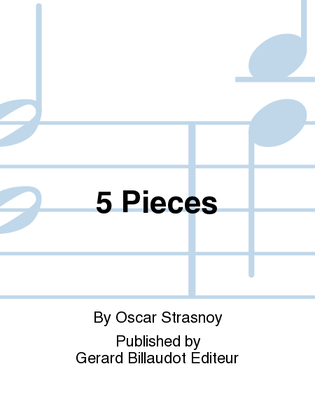 Book cover for 5 Pièces