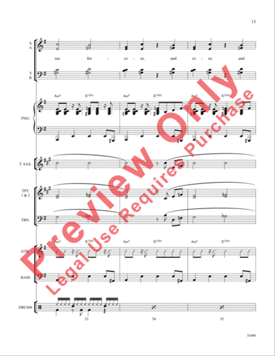 On a Clear Day On a Clear Day Choir scores gallery preview page 14