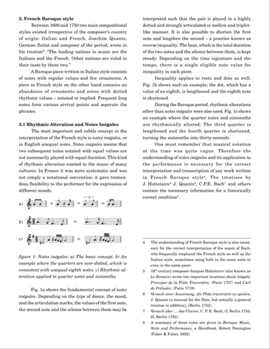 Pièces de viole en Mi mineur Classical Guitar scores gallery preview page 3