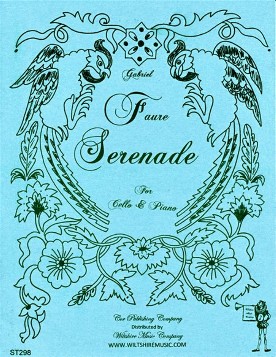 Serenade,Op.98 Piano Accompaniment scores gallery preview page 1