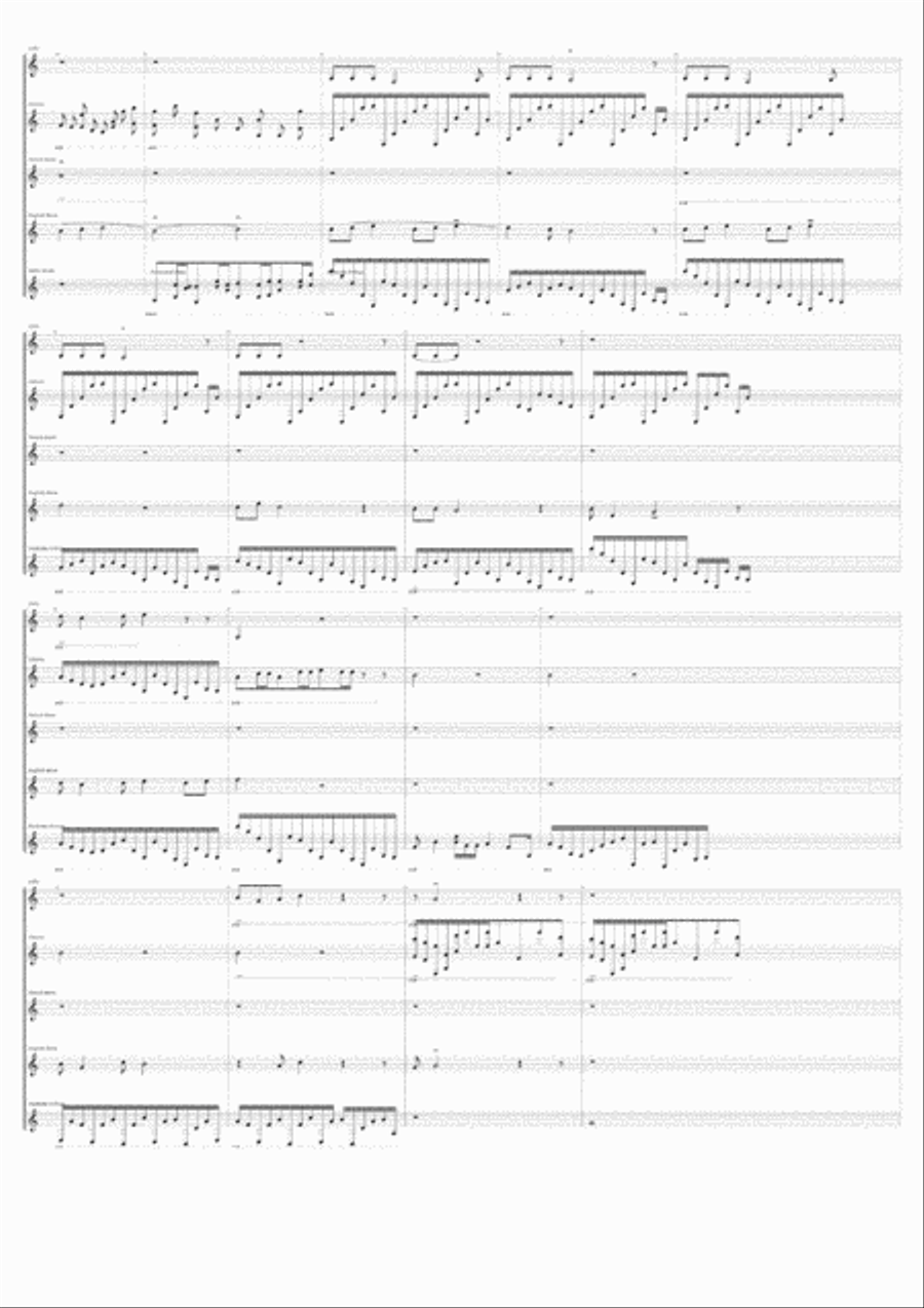 A CLOUD IN TROUSERS Full Orchestra scores gallery preview page 2