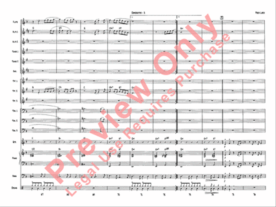 Poco Loco Poco Loco Jazz Ensemble scores gallery preview page 11