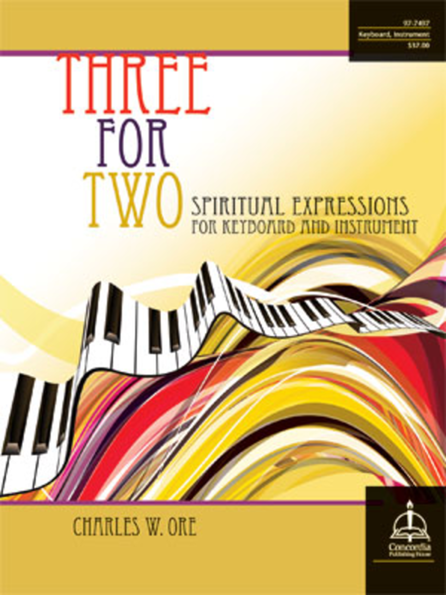 Three for Two: Spiritual Expressions for Keyboard and Instrument image number null
