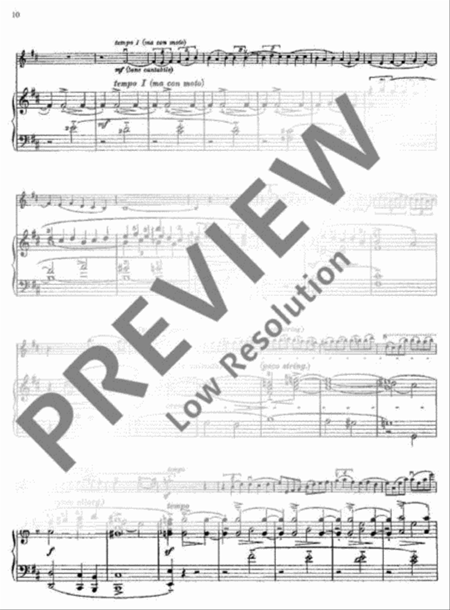 Two Pieces Violin Solo scores gallery preview page 11