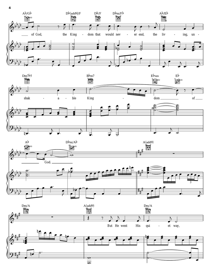Unshakable Kingdom Unshakable Kingdom Acoustic Guitar scores gallery preview page 4