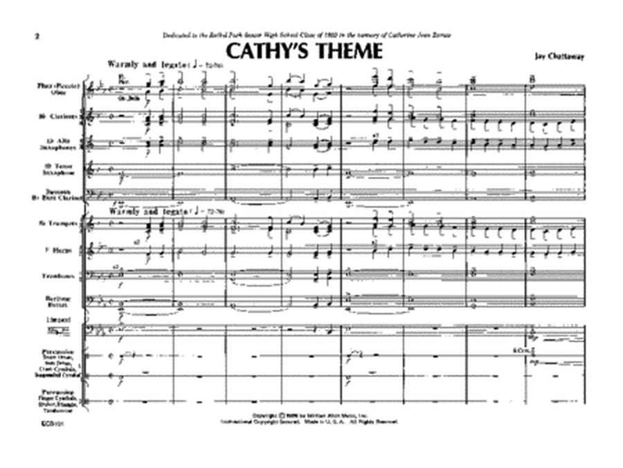 Cathy's Theme image number null