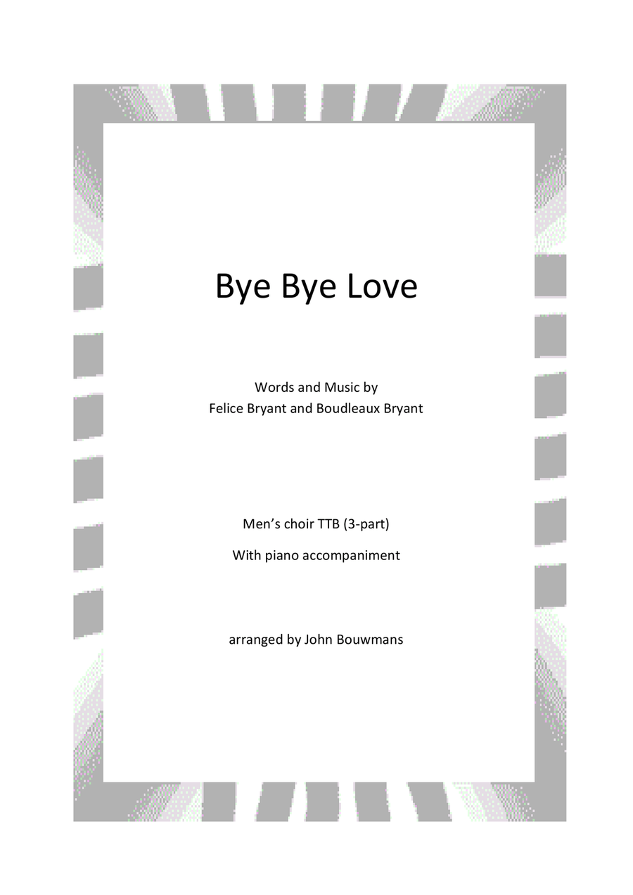 Bye Bye Love TTB scores gallery preview page 1