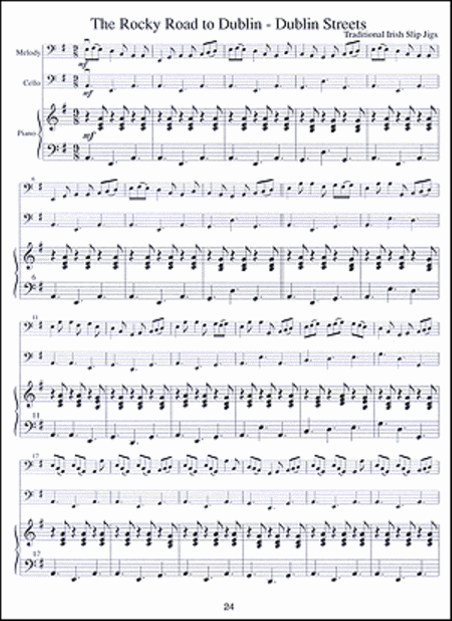 Celtic Fiddle Tunes for Solo and Ensemble - Cello, Bass Double Bass scores gallery preview page 5