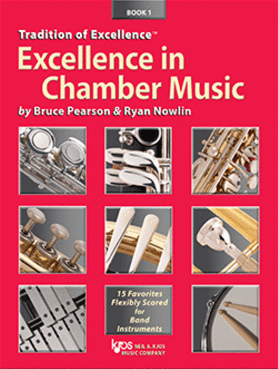 Tradition of Excellence: Excellence in Chamber Music, Book 1 - Score Concert Band Methods scores gallery preview page 1
