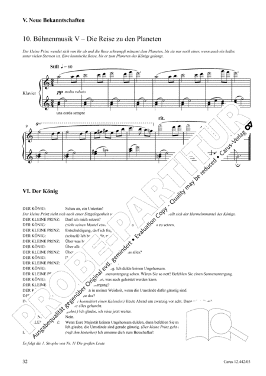 Der kleine Prinz 3-Part scores gallery preview page 34