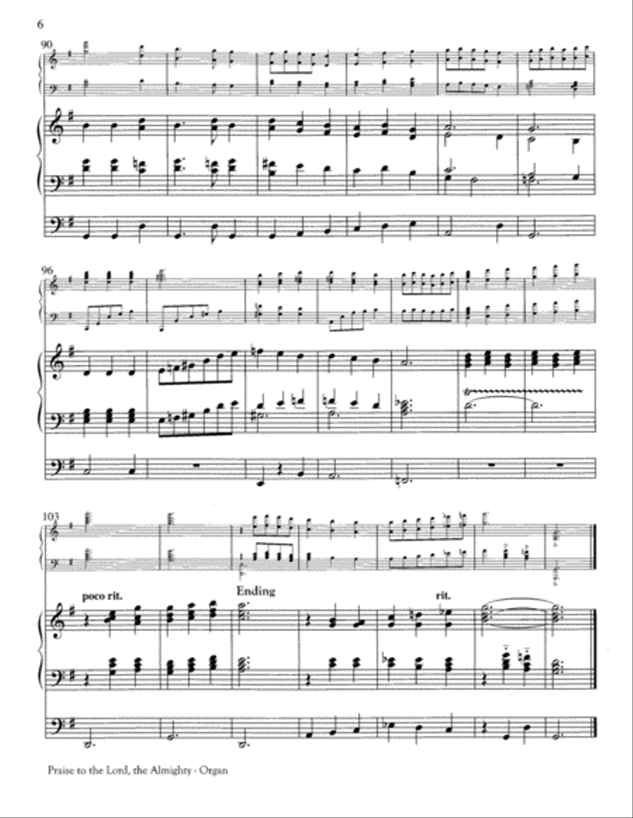 Hymn Dazzlers: Set 1 Organ scores gallery preview page 6