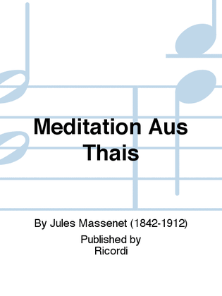 Meditation Aus Thais