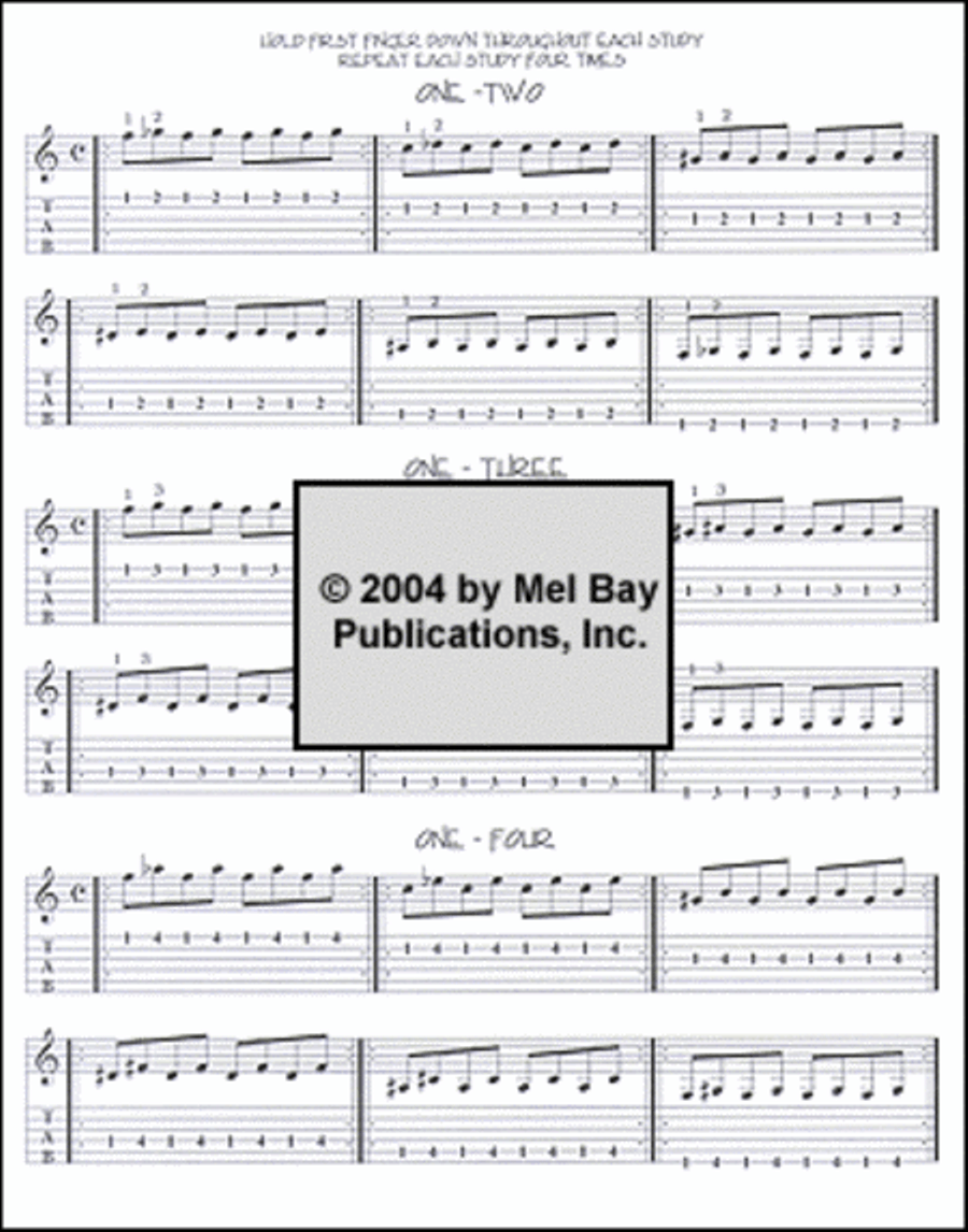 Guitar Journals - Technique Classical Guitar scores gallery preview page 4