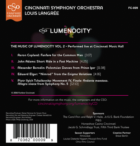 The Music of Lumenocity, Vol. 2