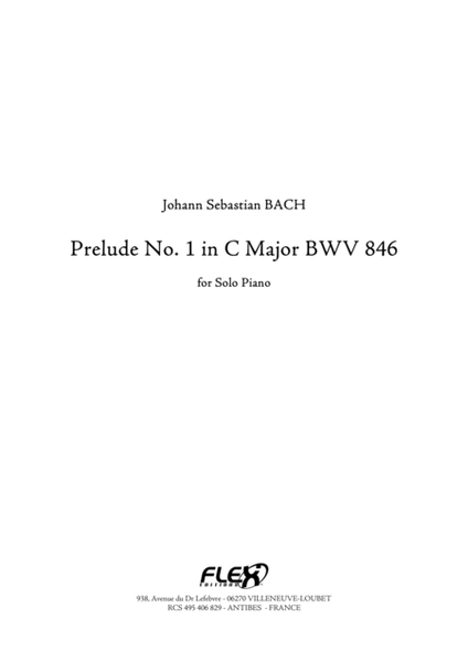 Prelude No.1 in C Major BWV 846 image number null
