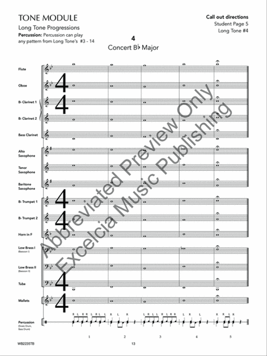 The Complete Warm-Up for Band Alto Saxophone scores gallery preview page 12