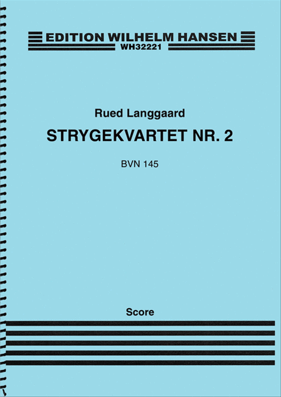 Book cover for String Quartet No. 2