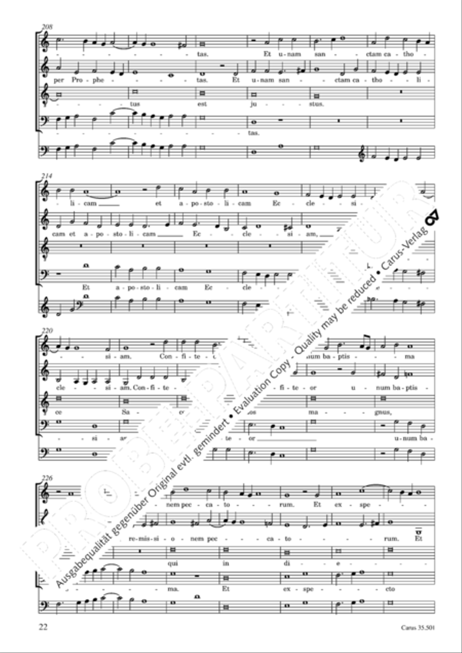 Palestrina: Masses and individual movements Score scores gallery preview page 37