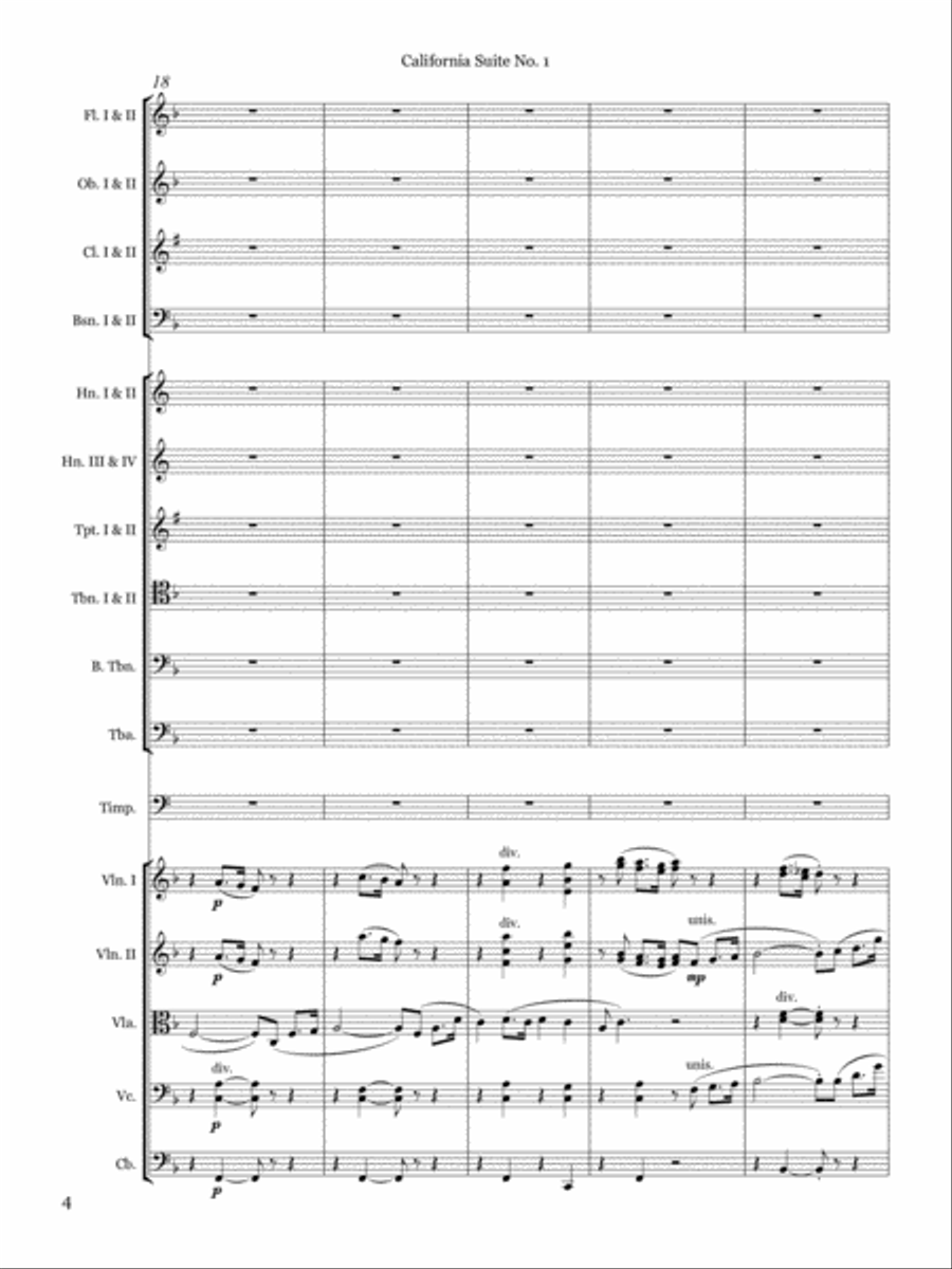 At Noon Time At Noon Time Small Ensemble scores gallery preview page 4