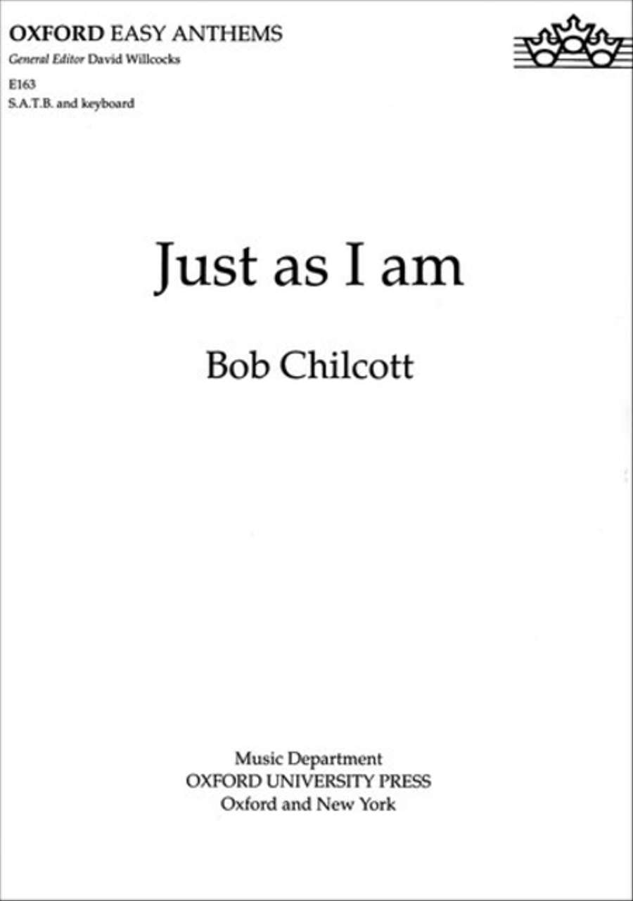 Just as I am Just as I am 4-Part scores gallery preview page 1