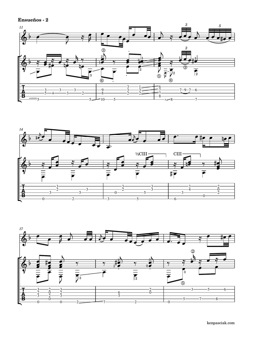 Ensuenos String Duet scores gallery preview page 4
