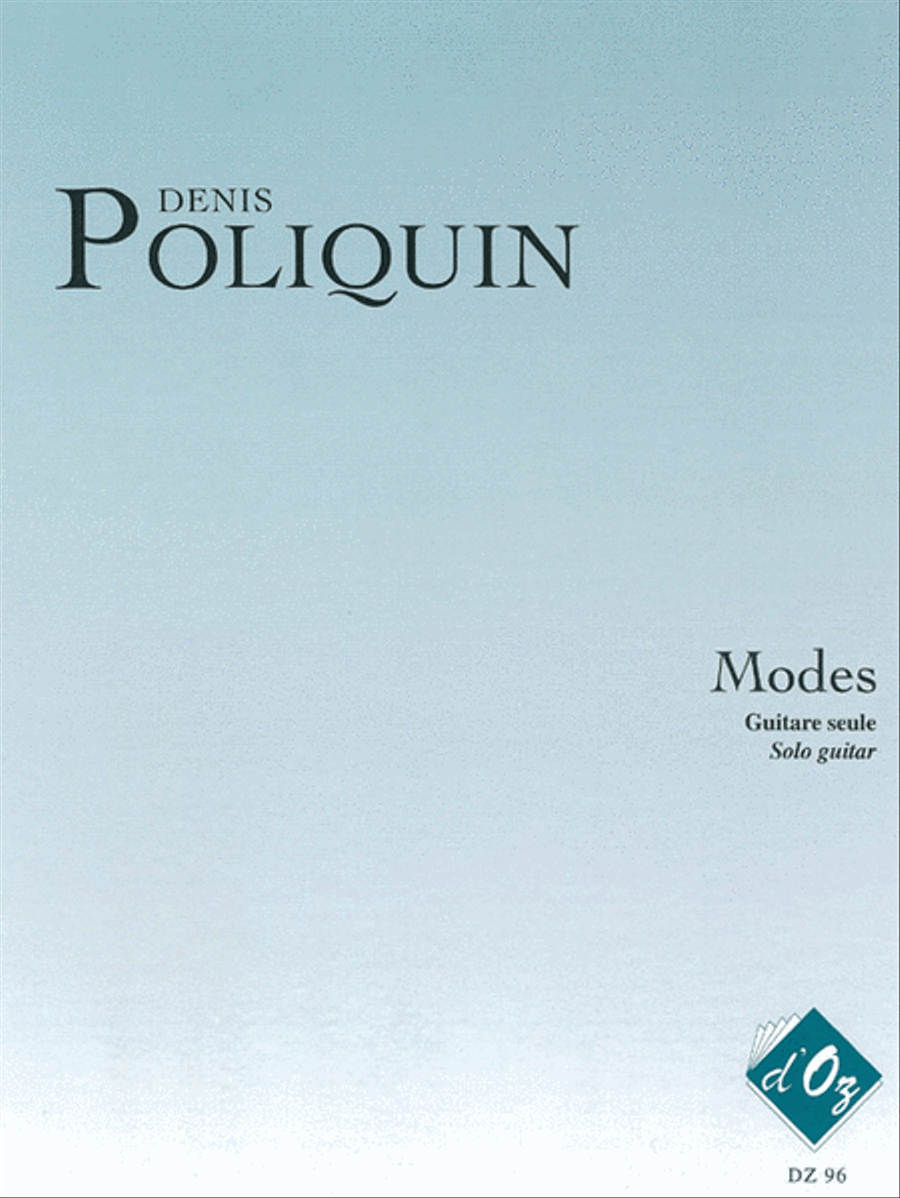 Modes Classical Guitar scores gallery preview page 1