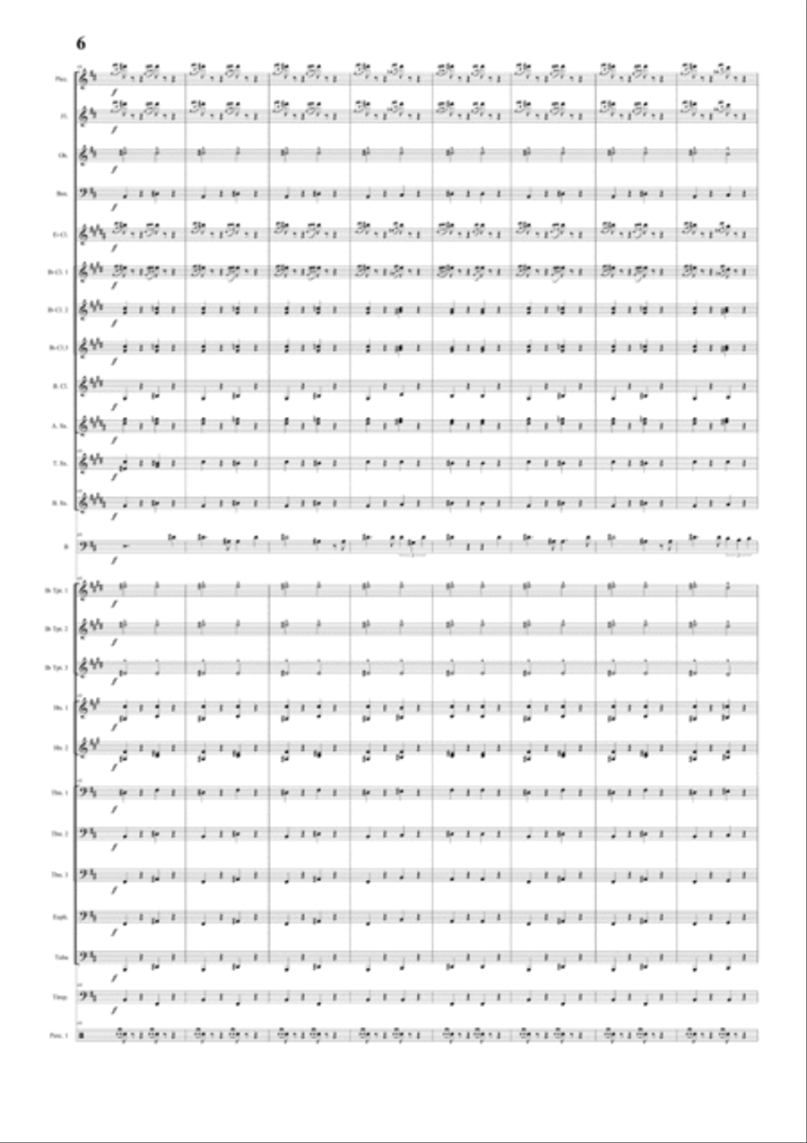 Song of Mephistopheles in Auerbach's Cellar Concert Band scores gallery preview page 6
