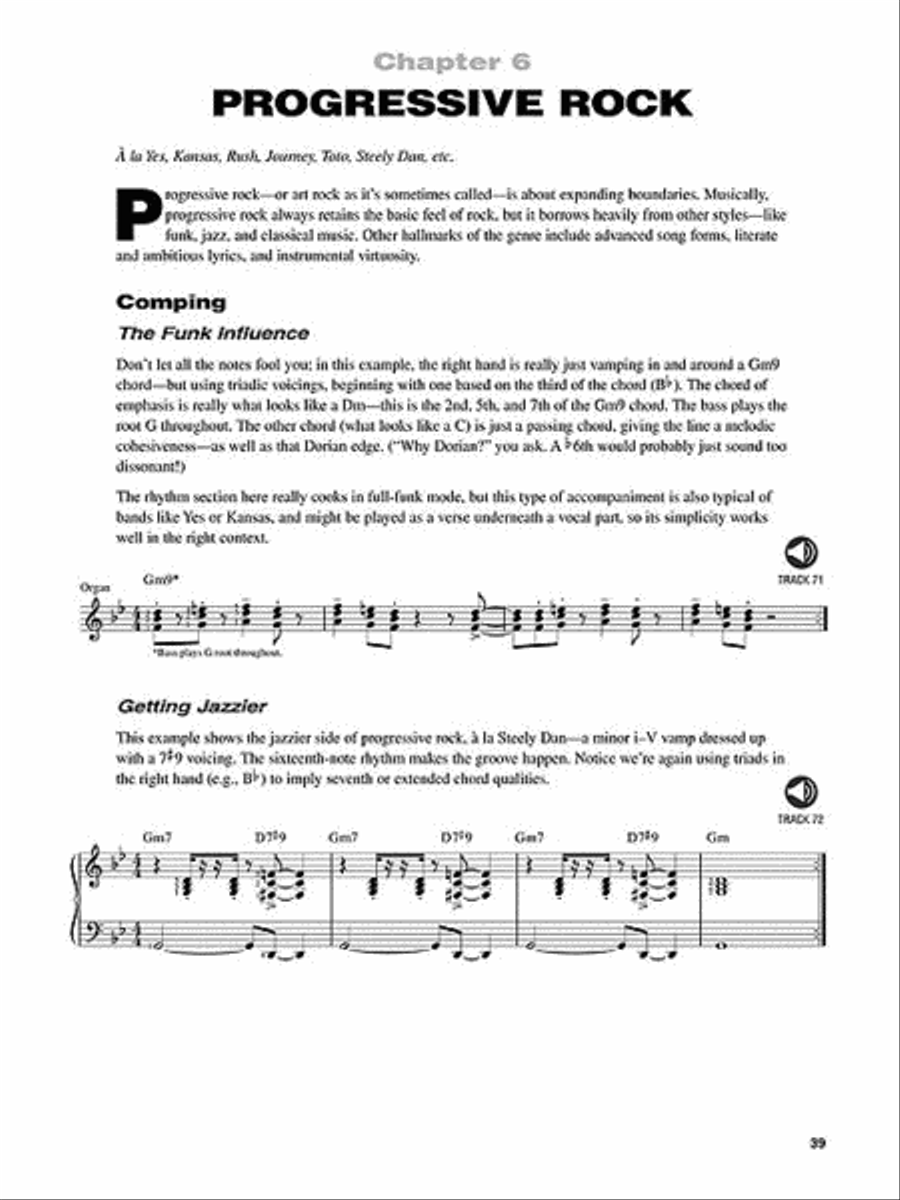 Rock Keyboard – The Complete Guide with Online Audio! Electronic Keyboard scores gallery preview page 6