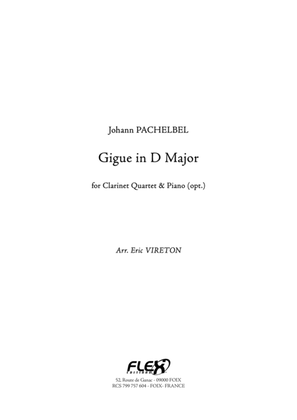 Book cover for Gigue in D Major