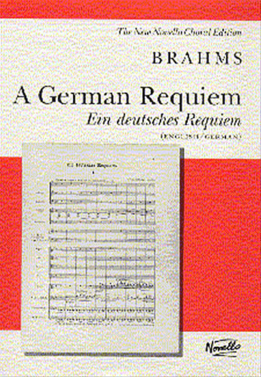 A German Requiem 4-Part scores gallery preview page 1