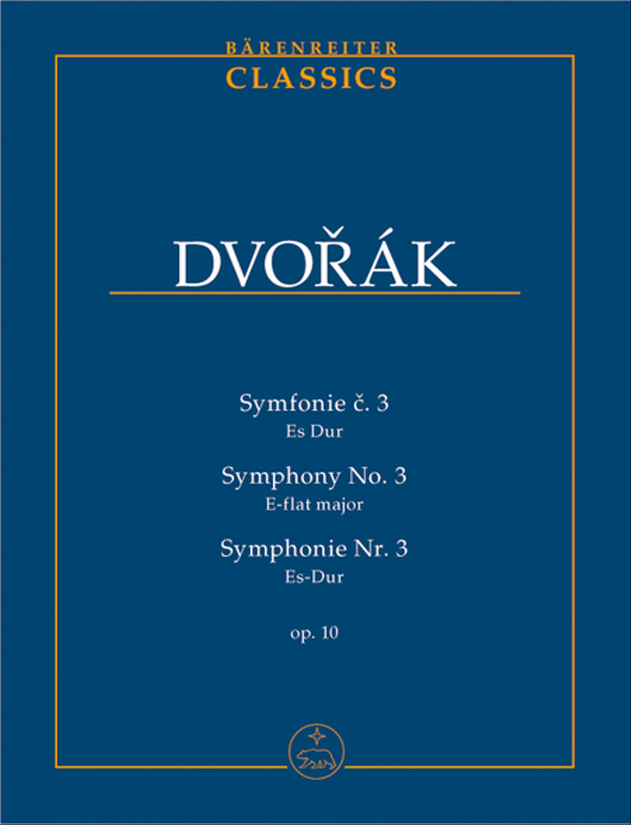 Symphony No. 3 E flat major op. 10 TB scores gallery preview page 1