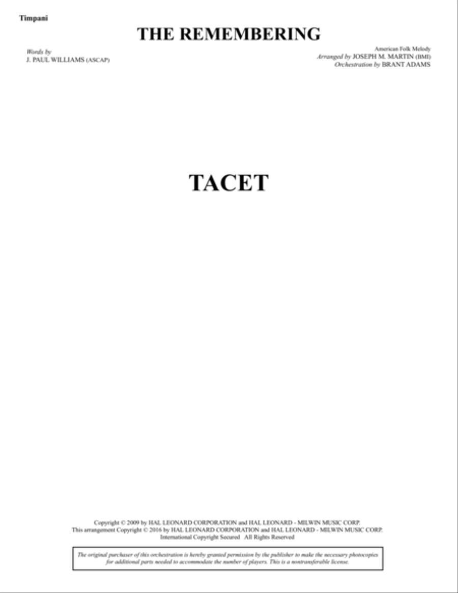 Sacred Places - Timpani Choir scores gallery preview page 6